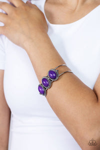 Badlands Backdrop - purple bracelet